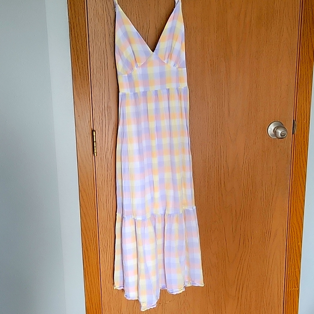 Pastel Plaid Sundress
